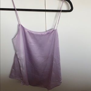 Reformation silk tank top